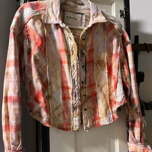 We The Free Plaid Women's shirt jacket